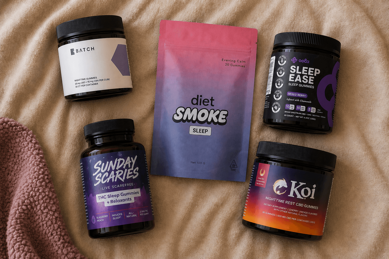 Best THC and CBD Sleep Gummies That Will Make You Stop Raw-Dogging Insomnia